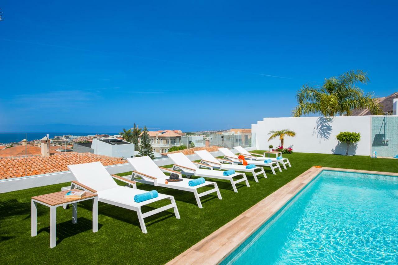 Villa Valentina Ocean View Heated Pool Costa Adeje  Exterior photo